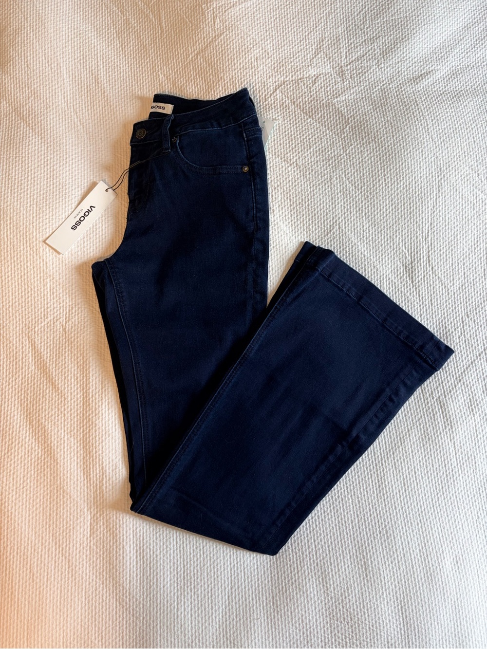 Vigoss Marley Mid Rise Trouser Jean Flare